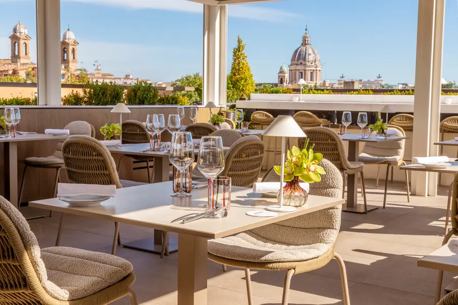 AcquaRoof Terrazza — a seafood sharing platter