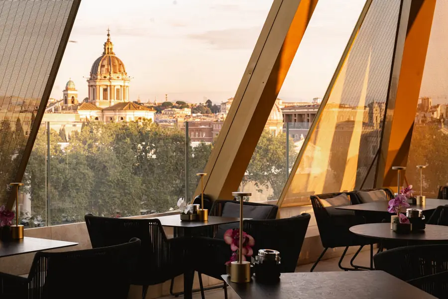 ALTO — the rooftop terrace over the Roman skyline