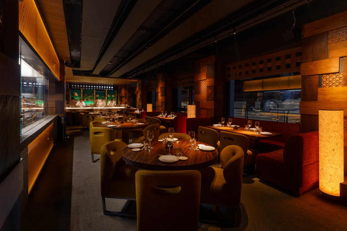 Zuma — the dining lounge interior